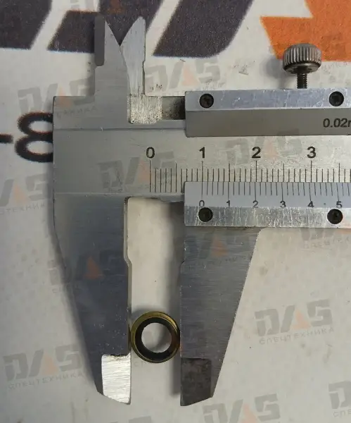 Шайба A6.5x9.5 DIN d=6мм, обрезиненная (обратка) 