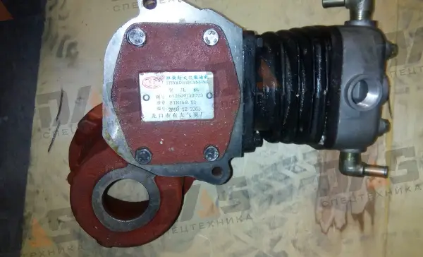Компрессор воздушный WD615 HOWO (одноклапанный)