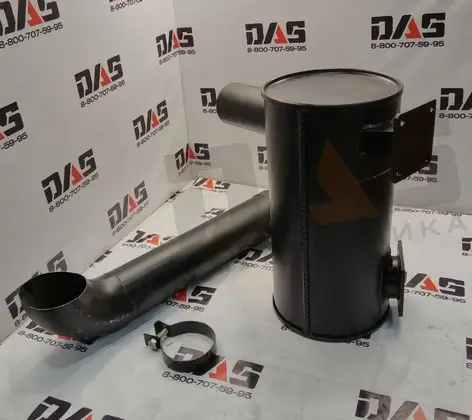 Труба выхлопная (глушитель) WD615, WD10