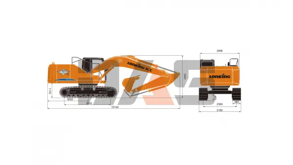 Экскаватор Lonking CDM6245 купить в Иркутске