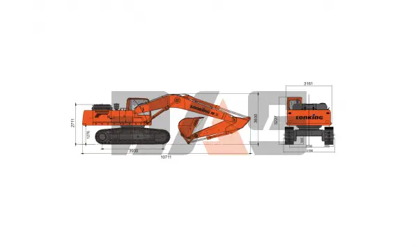 Экскаватор Lonking CDM6336 купить в Иркутске