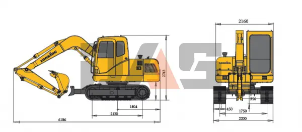 Экскаватор Lonking CDM6035 купить в Иркутске
