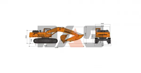 Экскаватор Lonking CDM6550F купить в Иркутске